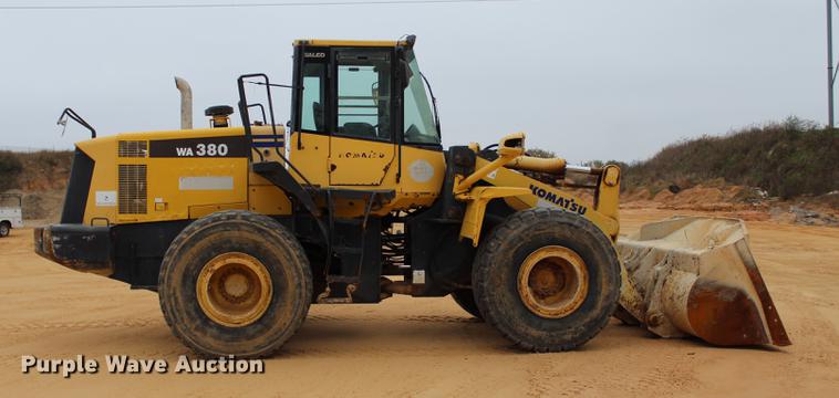 image for item BE9423 2008 Komatsu WA380-6 wheel loader