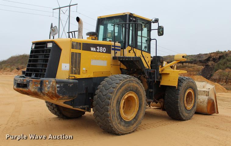 image for item BE9423 2008 Komatsu WA380-6 wheel loader