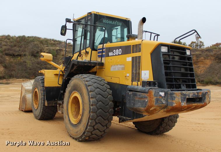 image for item BE9423 2008 Komatsu WA380-6 wheel loader