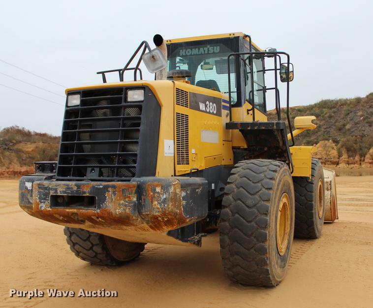 image for item BE9423 2008 Komatsu WA380-6 wheel loader