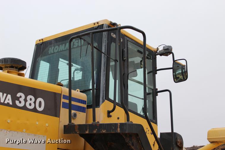 image for item BE9423 2008 Komatsu WA380-6 wheel loader