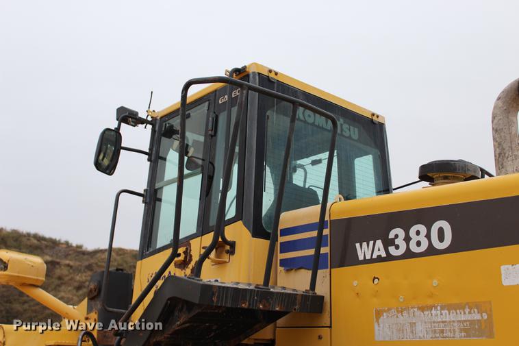 image for item BE9423 2008 Komatsu WA380-6 wheel loader