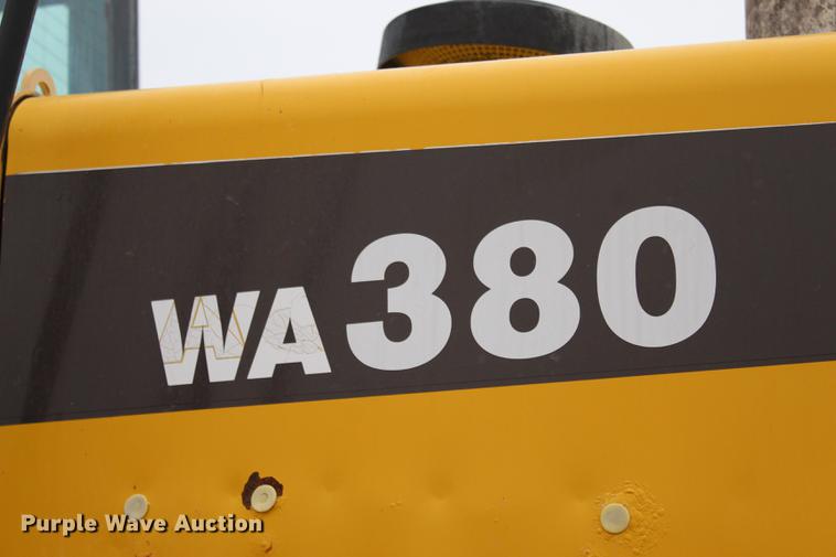 image for item BE9423 2008 Komatsu WA380-6 wheel loader