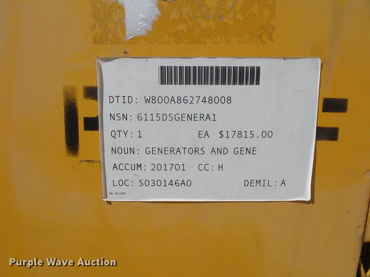 image for item BV9190 Katolight D30FPH4 generator