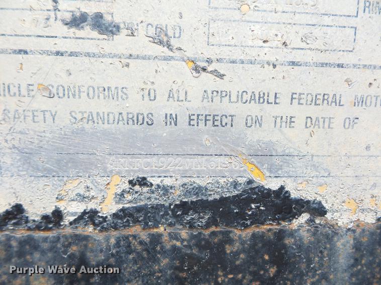 image for item BV9193 1997 Contrail Towmaster equipment trailer