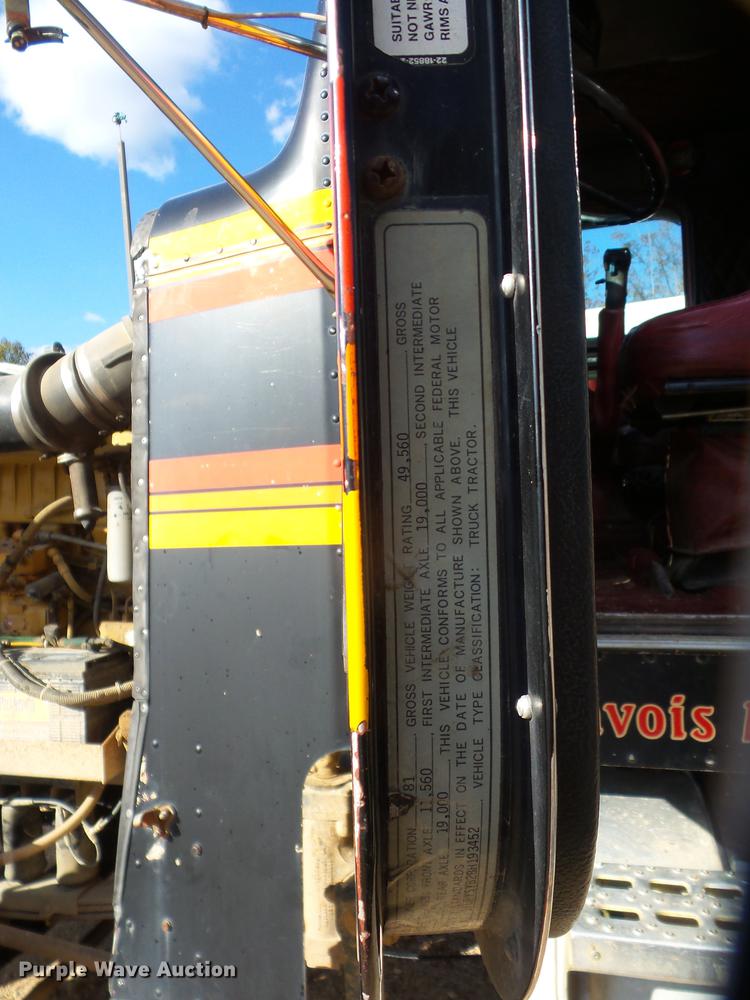 image for item BV9212 1981 Freightliner FLC dump truck