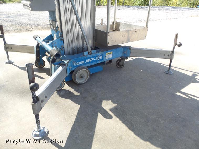 image for item CC9657 2004 Genie AWP-30S vertical lift