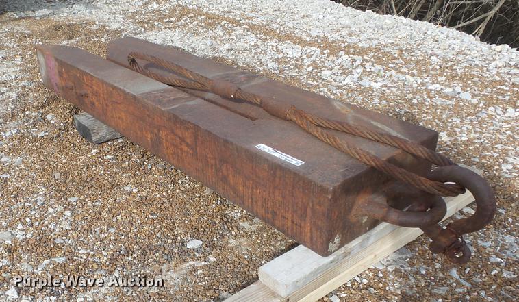 image for item CC9660 Sheet pile driver weight