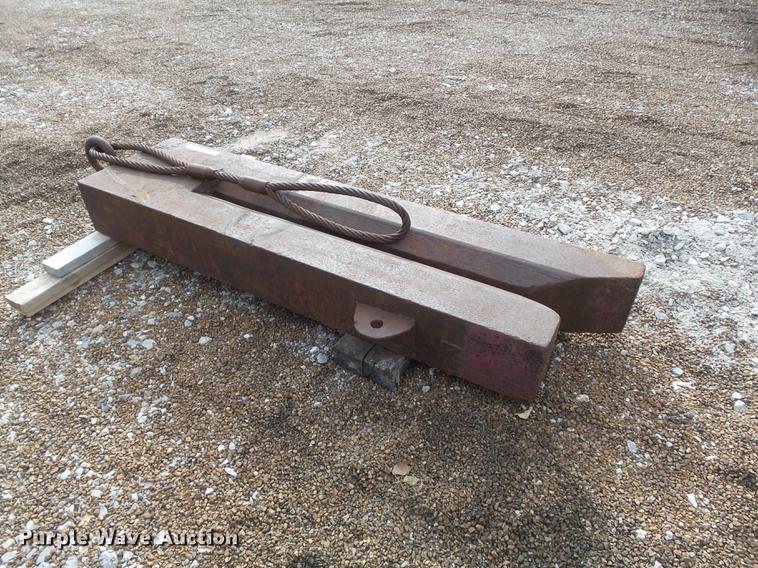 image for item CC9660 Sheet pile driver weight