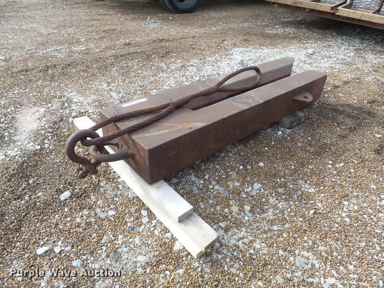 image for item CC9660 Sheet pile driver weight