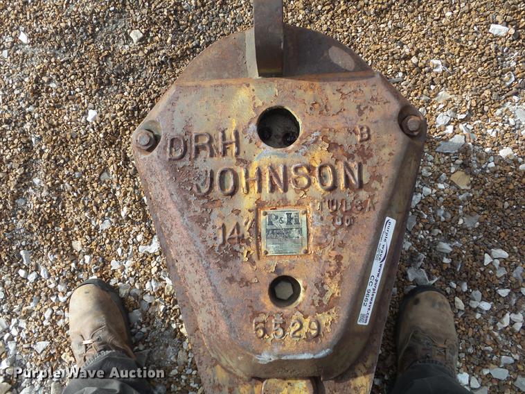 image for item CC9662 P & H four sheave pulley block