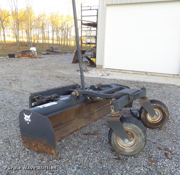 Bobcat box blade with grade control in Damiansville, IL Item CC9682