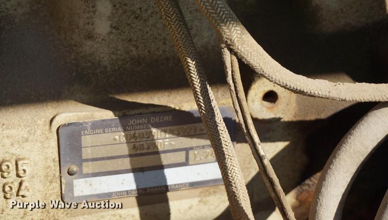 image for item DA1250 1995 Ingersoll Rand 185 air compressor