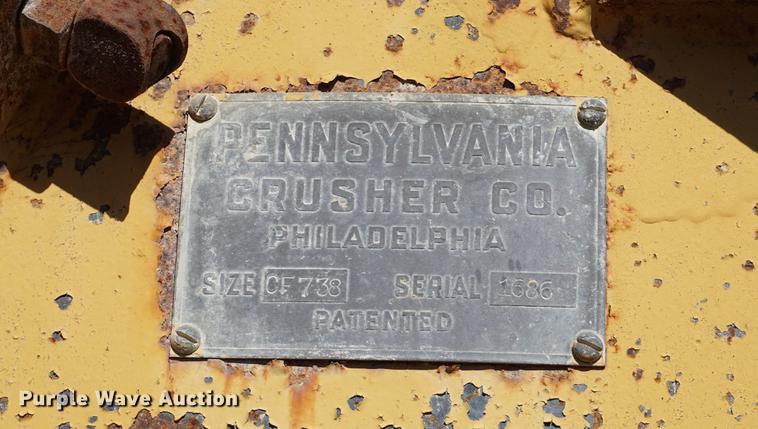 image for item DA1252 Pennsylvania Crusher Co. hammer mill