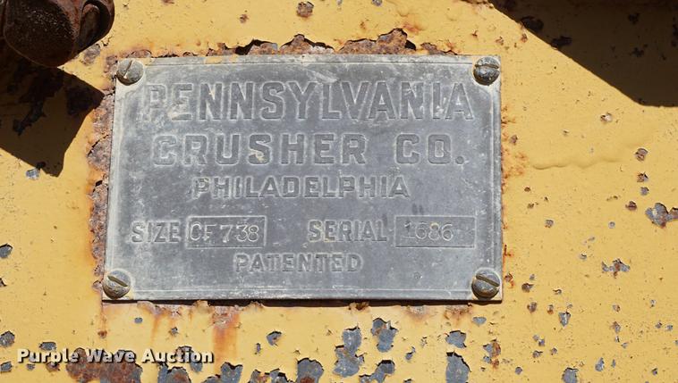 image for item DA1252 Pennsylvania Crusher Co. hammer mill