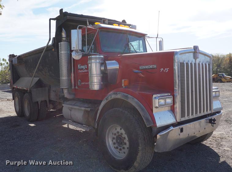 image for item DA1272 2003 Kenworth W900 dump truck