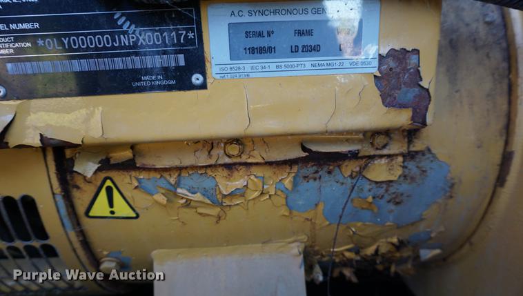 image for item DA1275 2001 Caterpillar XQ30 generator