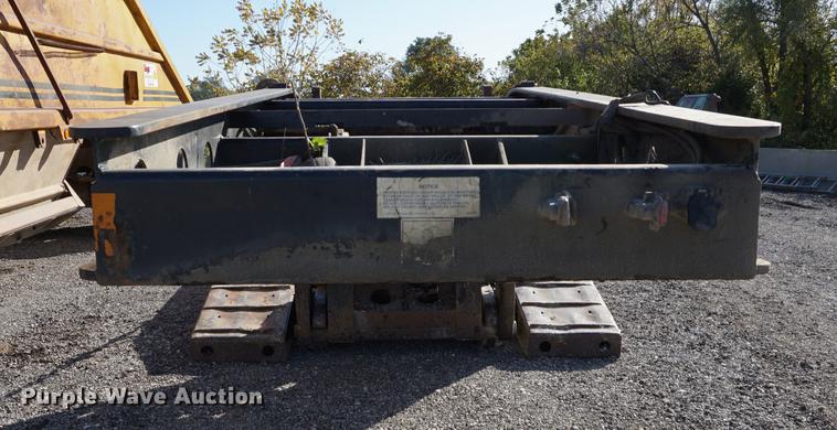 image for item DA1290 2001 Fontaine TH55-FLD lowboy equipment trailer