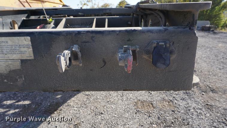 image for item DA1290 2001 Fontaine TH55-FLD lowboy equipment trailer