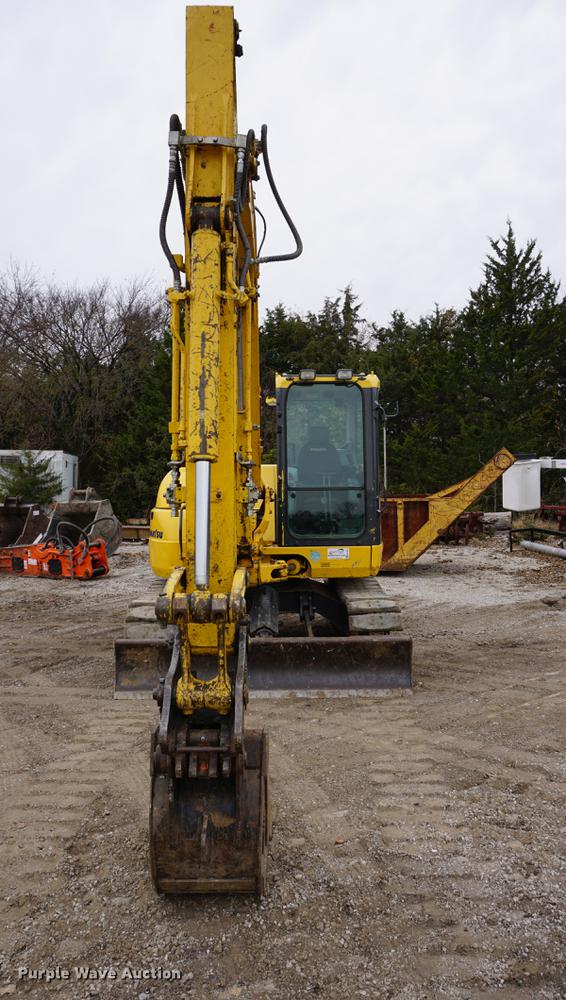 image for item DA1414 2013 Komatsu PC88MR-8 mini excavator