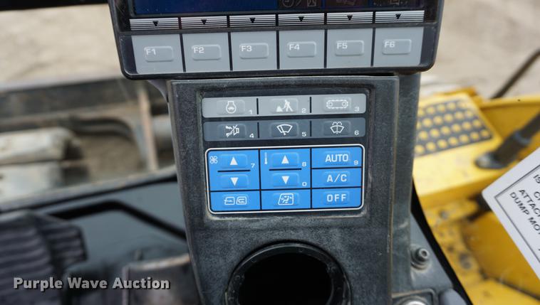 image for item DA1414 2013 Komatsu PC88MR-8 mini excavator