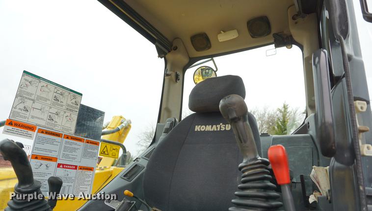 image for item DA1414 2013 Komatsu PC88MR-8 mini excavator