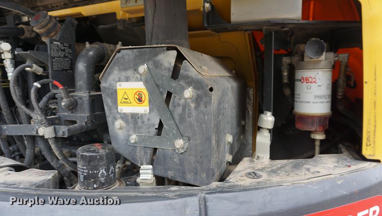 image for item DA1414 2013 Komatsu PC88MR-8 mini excavator