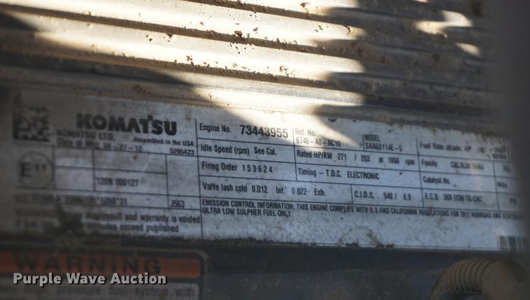 image for item DA1423 2013 Komatsu PC360LC-10 excavator