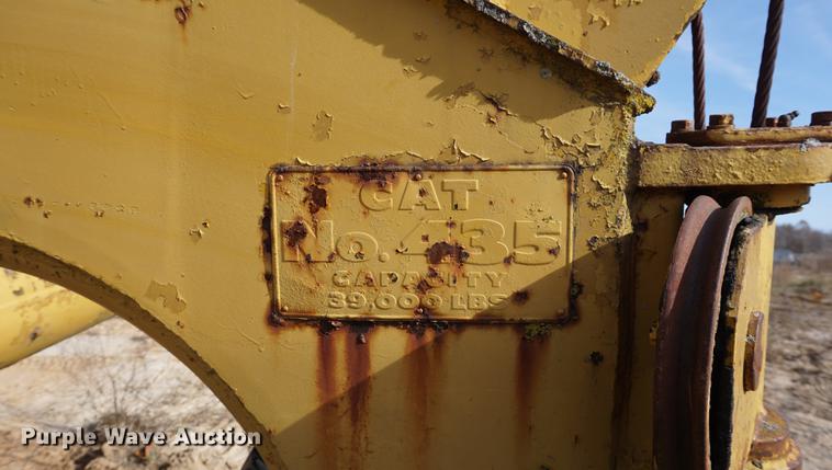 image for item DA1436 1957 Caterpillar 435 scraper