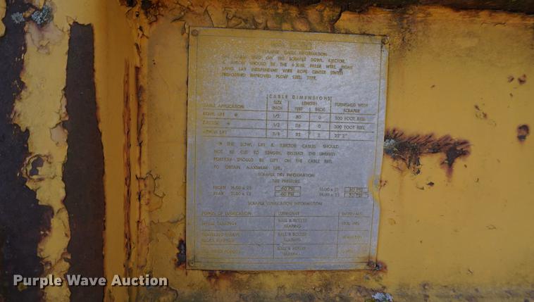 image for item DA1436 1957 Caterpillar 435 scraper