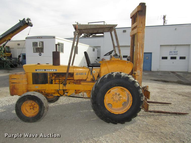 image for item DA3203 John Deere 480-BD forklift