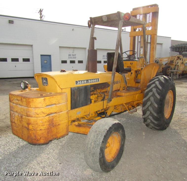 image for item DA3203 John Deere 480-BD forklift