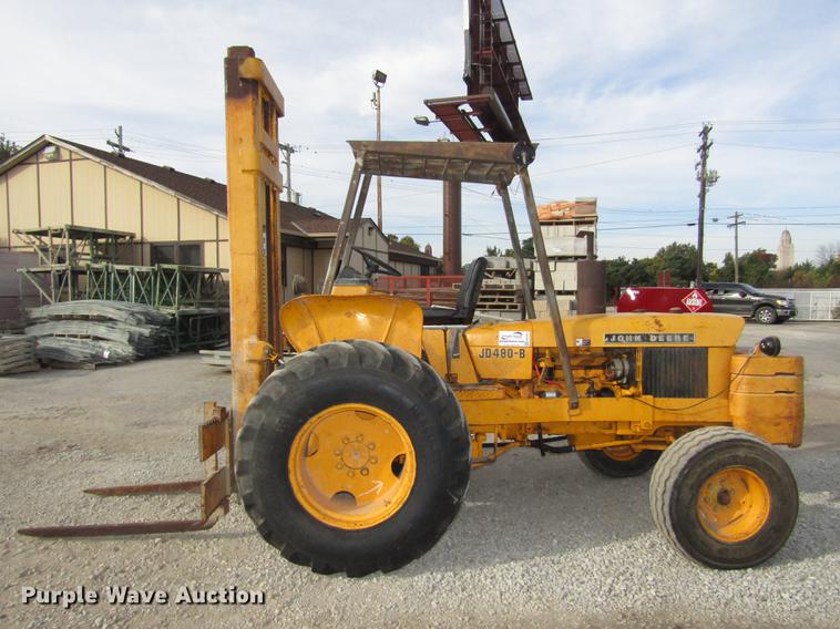 image for item DA3203 John Deere 480-BD forklift