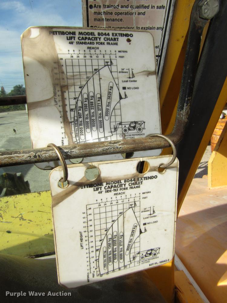 image for item DA3204 Pettibone 8044 telehandler