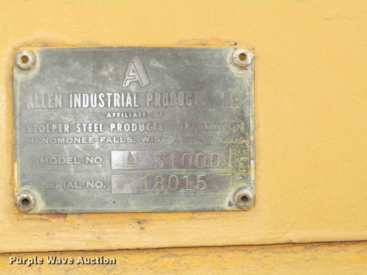 image for item DA3216 Allis Chalmers D rigid frame motor grader