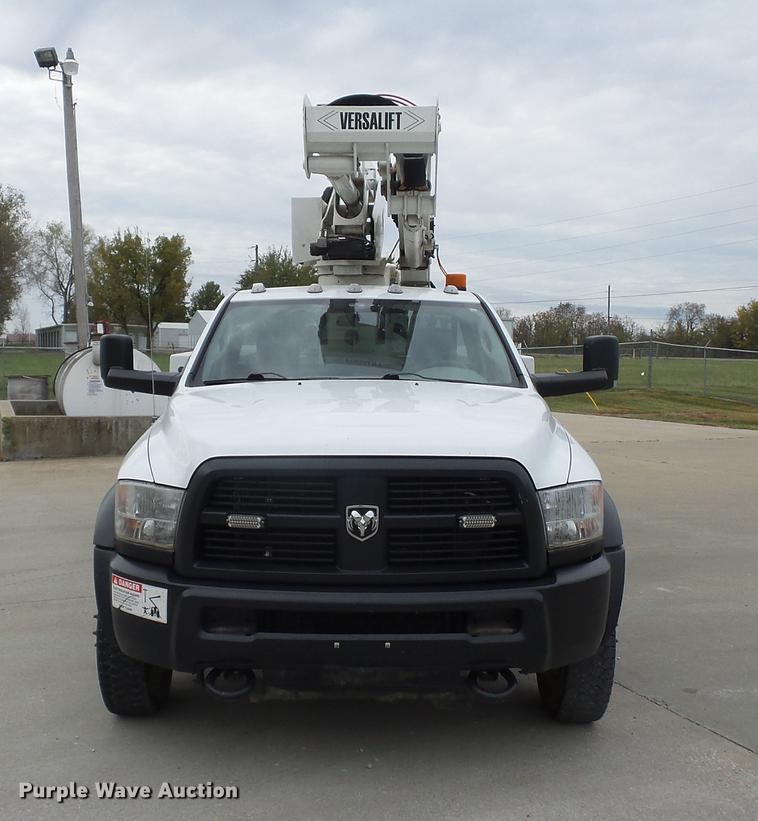 image for item DA6503 2012 Dodge Ram 5500 bucket truck