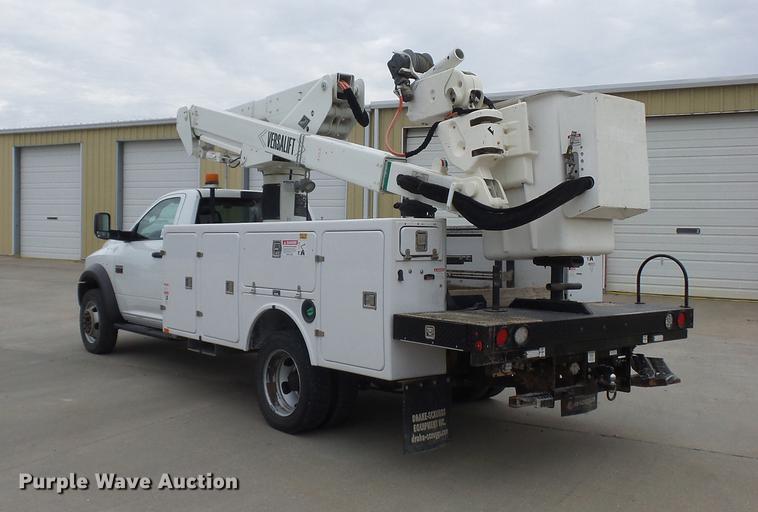 image for item DA6503 2012 Dodge Ram 5500 bucket truck