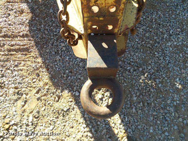 image for item DA6964 1989 Belshe FB-26 equipment trailer