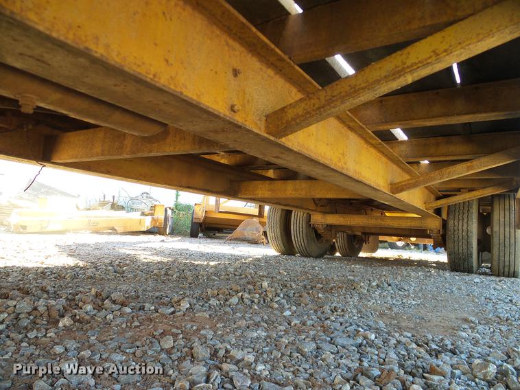 image for item DA6964 1989 Belshe FB-26 equipment trailer