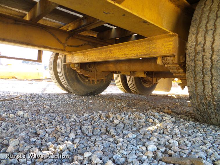 image for item DA6964 1989 Belshe FB-26 equipment trailer