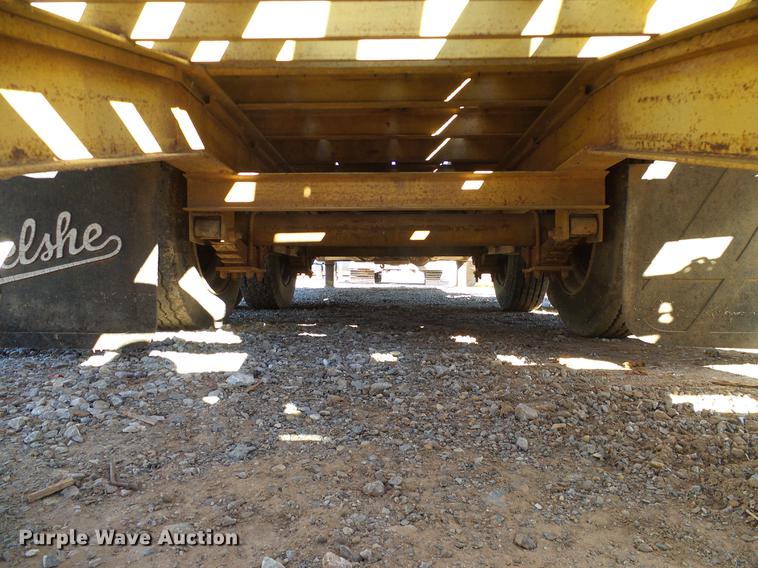 image for item DA6964 1989 Belshe FB-26 equipment trailer