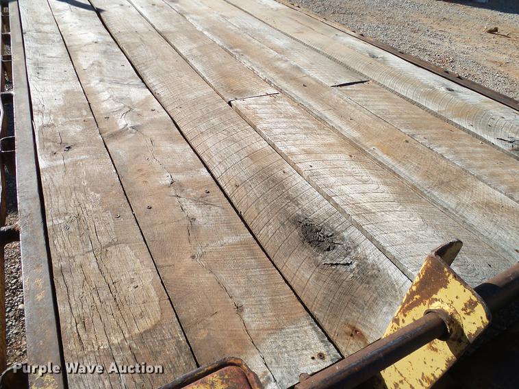 image for item DA6964 1989 Belshe FB-26 equipment trailer