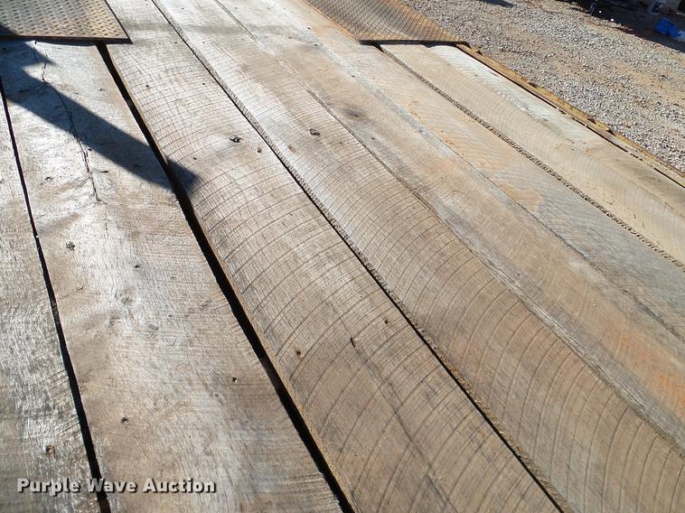 image for item DA6964 1989 Belshe FB-26 equipment trailer