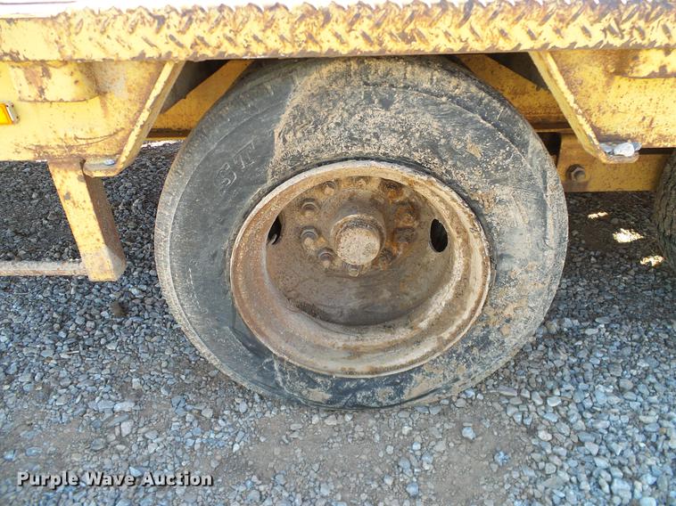 image for item DA6964 1989 Belshe FB-26 equipment trailer