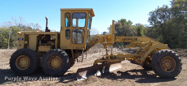 image for item DA6976 1976 Caterpillar 12G motor grader