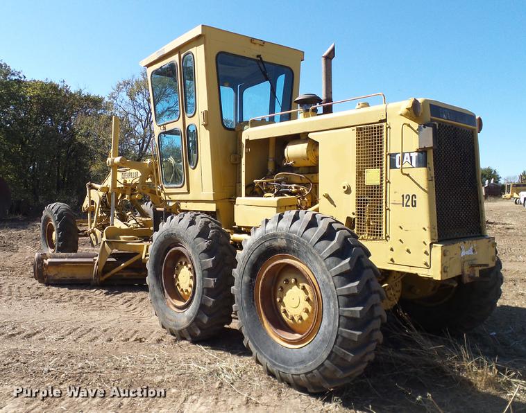 image for item DA6976 1976 Caterpillar 12G motor grader