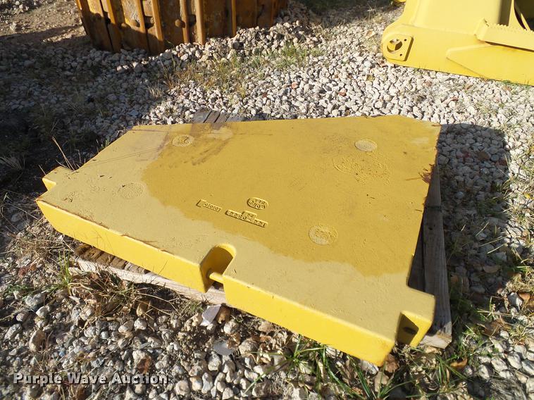 image for item DA6980 Caterpillar D10N counter weights