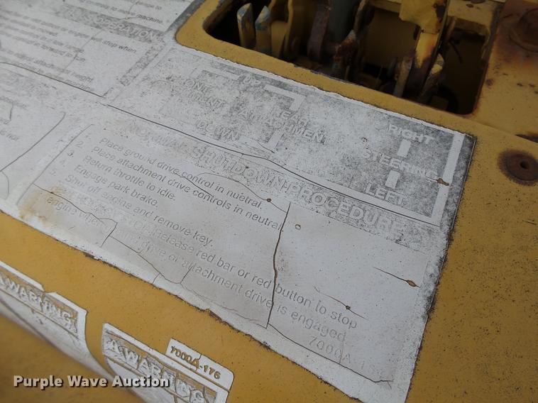 image for item DB4218 2000 Vermeer LM42 utility plow / backhoe