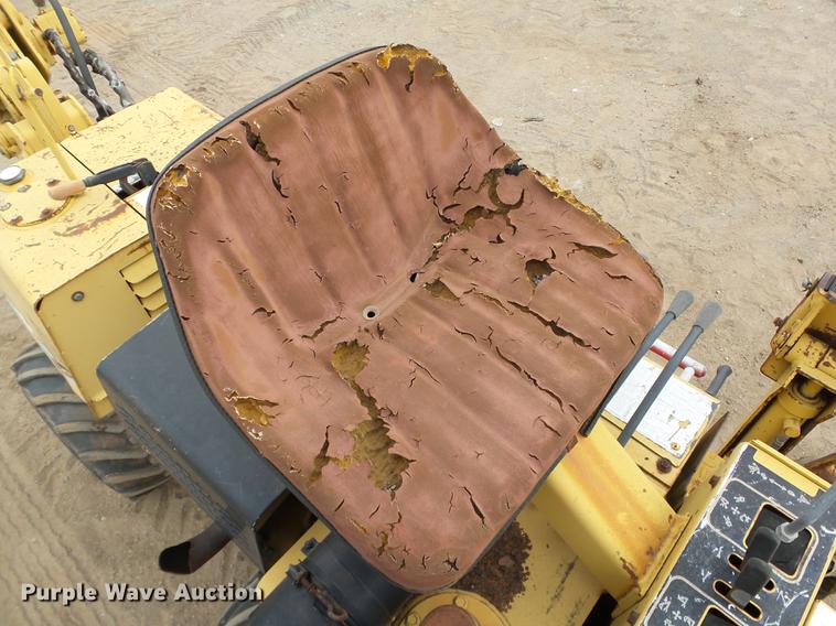 image for item DB4218 2000 Vermeer LM42 utility plow / backhoe