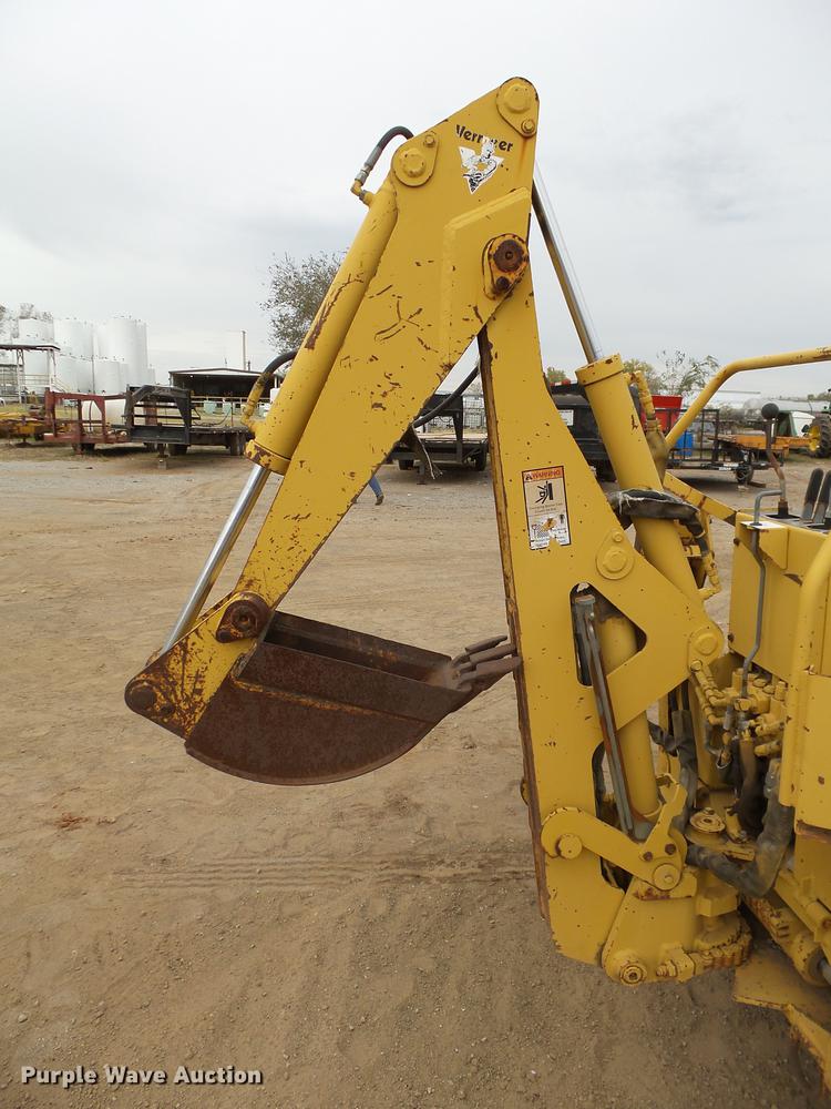 image for item DB4218 2000 Vermeer LM42 utility plow / backhoe